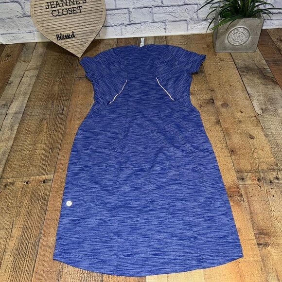 Lululemon &go Where-To Dress
Heathered Sapphire Blue
Style Number: W8653S size 8 - Picture 12 of 16